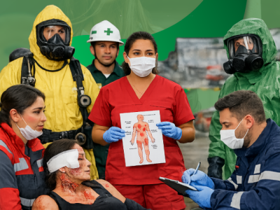 Atención a Víctimas de Ataques con Agentes Químicos
